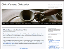 Tablet Screenshot of christcenteredchristianity.com